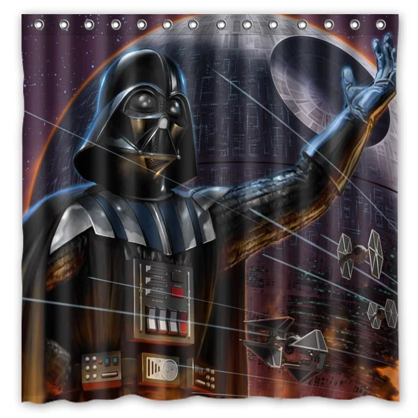 

180x180cm Waterproof Bath Shower Curtain star wars darth vader Bathroom Curtains Rideau de douche Cortina de la ducha