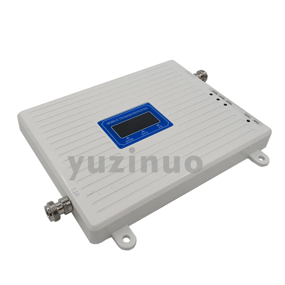 Трехдиапазонный ретранслятор GSM 900 + DCS/LTE 1800 WCDMA 2100 Mobiel усилитель сигнала 2G 3G 4G