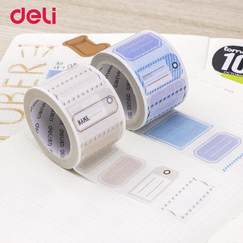 Deli 30 мм * 7 м милые японские Маскировочные васи ленты декоративная клейкая лента DIY
