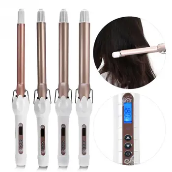 

100-240V LCD Tourmaline Ceramic Coating Hair Curler Roller Women Professional Hair Curling Iron Beauty Styling Tool CN Plug