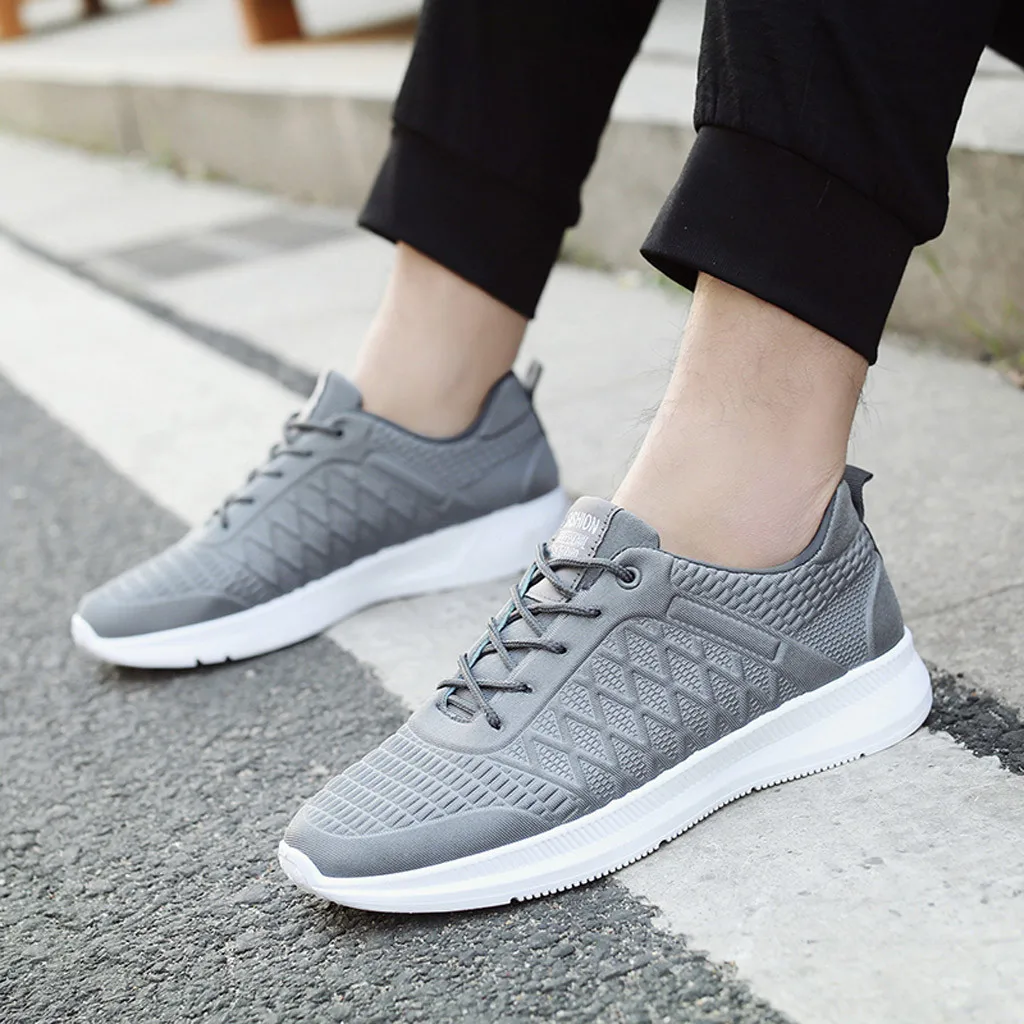 

loafers flats sneaker shoes for men Fashion Casual Lace-Up Run Breathable Shoes Sneakers chaussures femme sneaker shoes