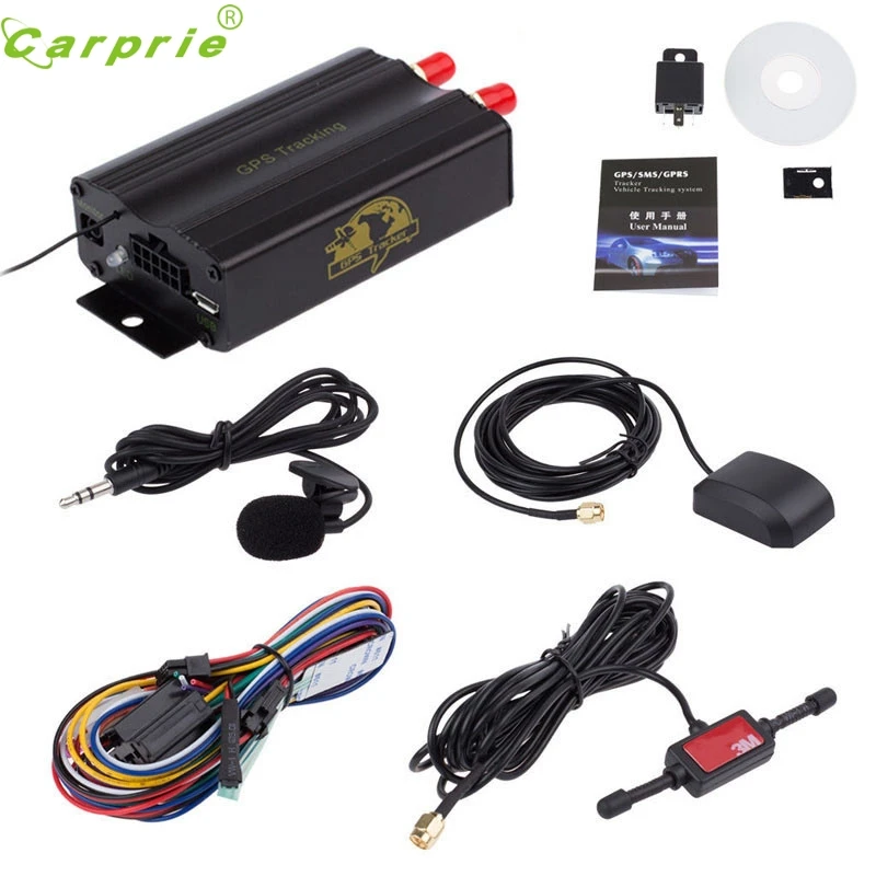 TK103A Fahrzeug Auto GPS SMS GPRS Tracker Echtzeit Tracking Gerät Syatem Jun.6