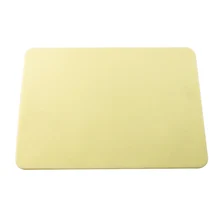 ITATOO 5 Sheets Thick 2mm New Tattoo Practice Skin Book Yellow Practice Tattoo Skin Silicone Blank for Tattooing Size 8 X 12 In