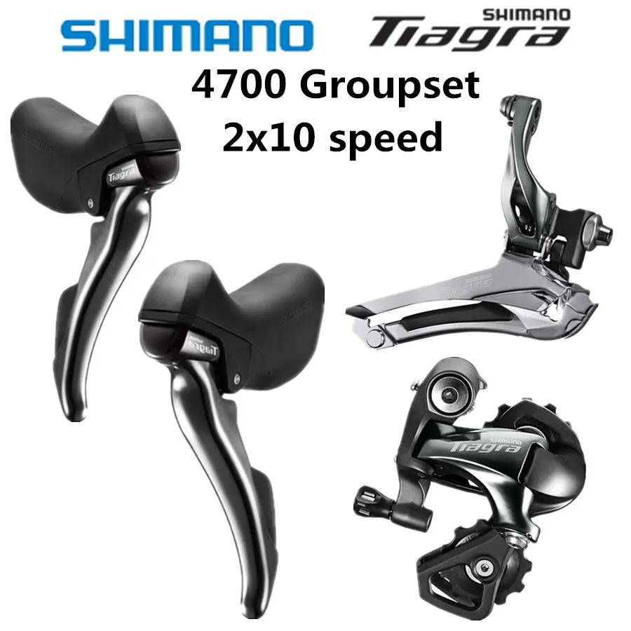 Велосипедный переключатель SHIMANO Tiagra 4700 2x10 скоростей FD + RD ST 11 25 12 28 32T