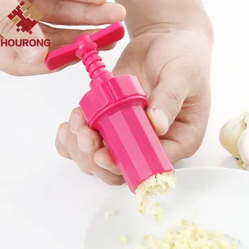 

Hourong 1Pc Garlic Grinding Grater Planer Creative Garlic Grinding Tool Garlic Presses Spice Stirrer Presser Garlic Peeler