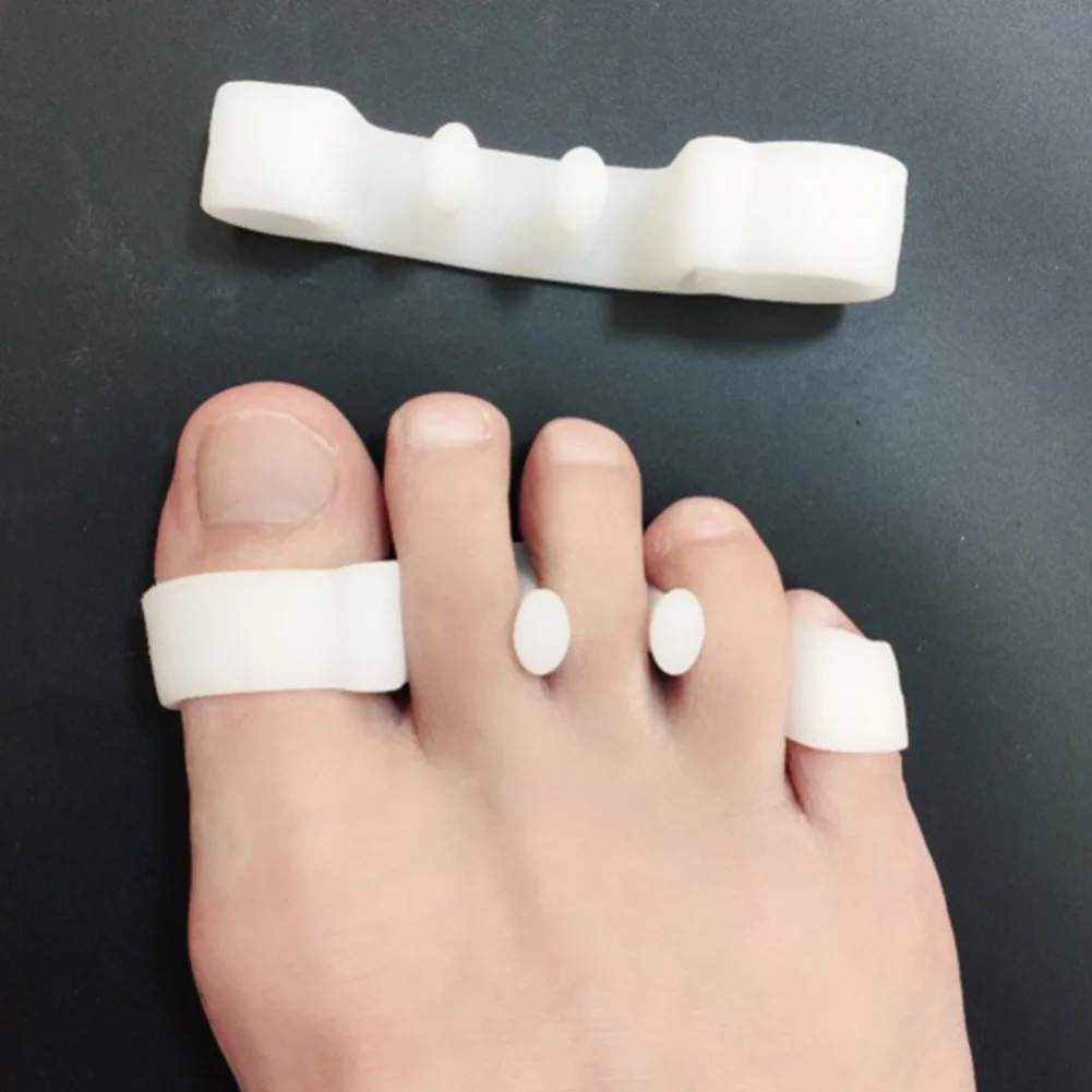 

Toe Separators Bunion Elastic Corrector Straighteners Toe Spacers Bunion Relief to Bunion Hallux Valgus Foot Care Tools @