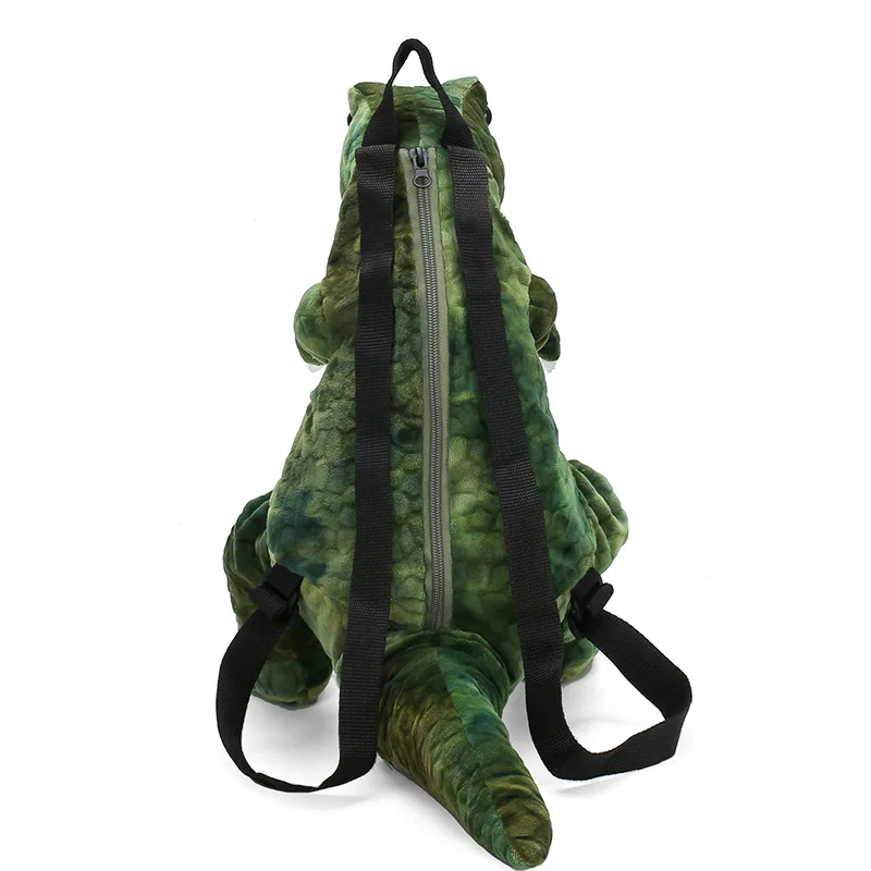 Мультяшный Женский Мужской плюшевый кукольный рюкзак, детская школьная сумка, сумка на плечо, рюкзак в виде динозавра для мальчиков и девочек, дорожная сумка