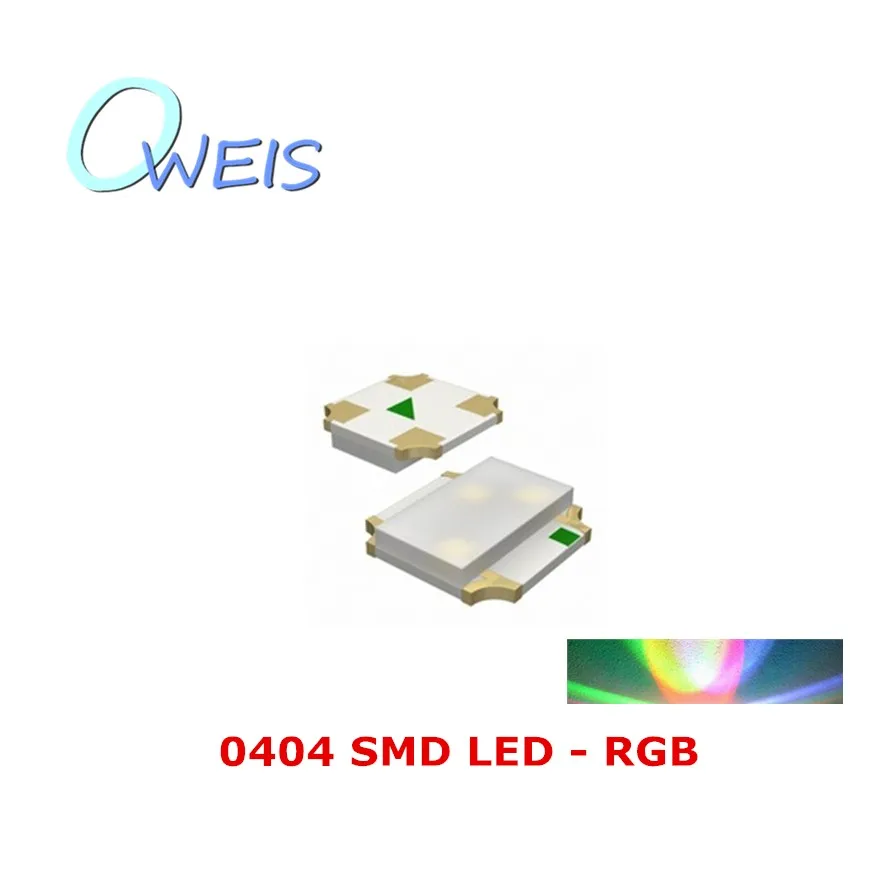 20 шт. 0404 RGB SMD светодиод 1006 мм легкие бусы rgb0404 общий анод (красный цвет зеленый, синий полный цветов) бесплатная доставка