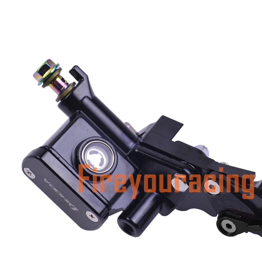 Motorcycle Master Cylinder Lever Hydraulic Clutch Oil Hose Line Pipe Rear Foot Brake Pull RodAtv Dirt Pit Bike Tubing Braid Stee