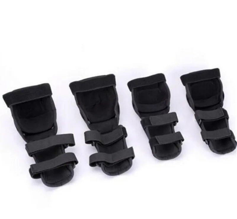 JIAJUN 4pcs/Set Protective Patins Set Knee Pads Elbow Pads Wrist Protector Protection Scooter Cycling Roller Skating For Child K