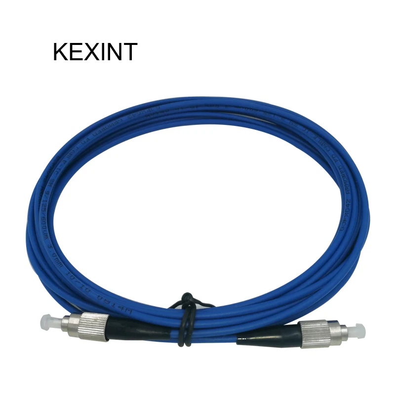 

KEXINT Patch cord Simplex Fiber Mini Armored Cable Patchcord Fiber /Jumper FC / 5Meters