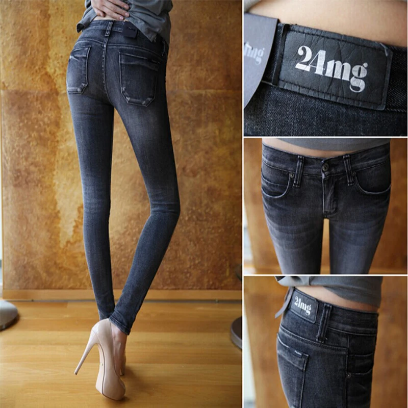 Новые джинсы, модные сексуальные облегающие джинсы, женские узкие брюки, Осенние обтягивающие брюки для леди, зимние женские джинсы больших размеров
