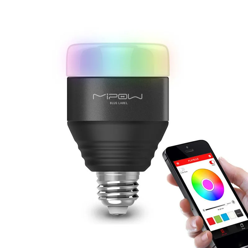 Vintagelll умная Bluetooth светодио дный Светодиодная лампа E27 беспроводное мобильное приложение пульт дистанционного управления цвет сменный