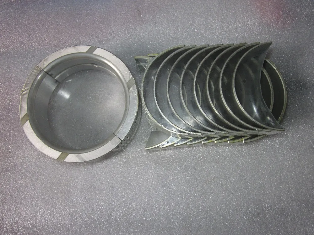 YTO LR4M5-23 spare parts, the set of main bearing, connecting rod bearings and thrust shell for one engine 0.00 model apex automobile parts abs323 rear main bearing seal set