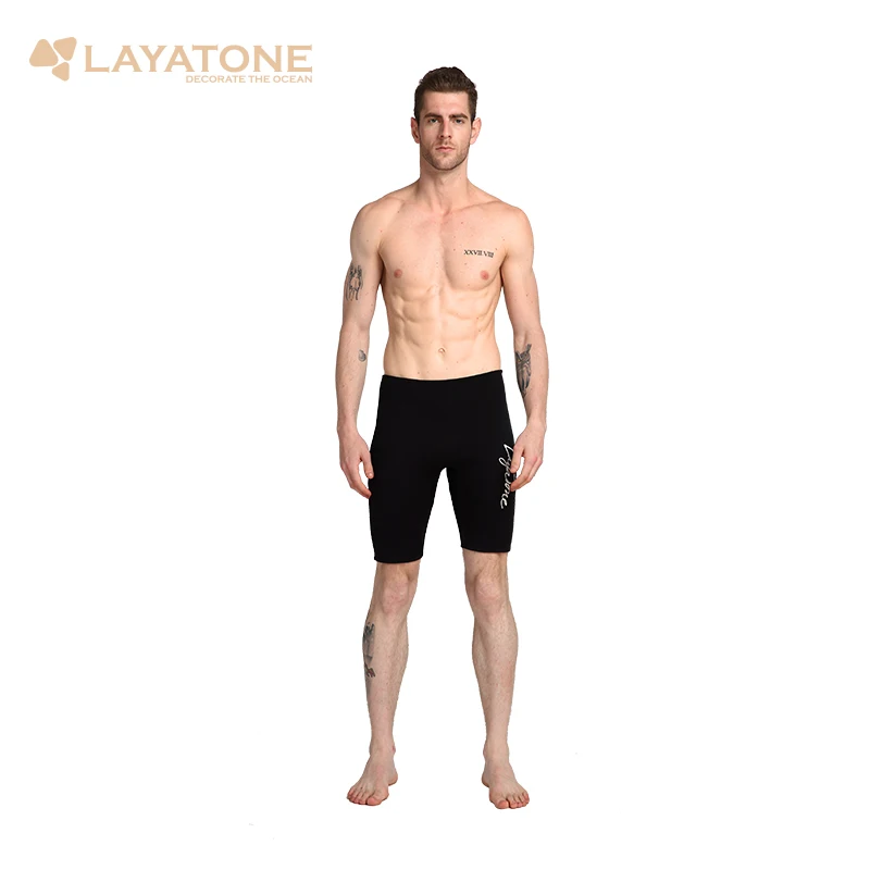 Layatone шорты для Гидрокостюма для мужчин 3 мм Неопреновые шорты для женщин для подводного плавания серфинга влажные костюмы для катания на байдарках Купальники Шорты для плавания