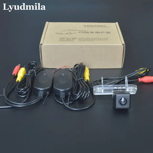 Wireless Back up Reverse Camera For Mercedes Benz E Class W211 E200 E220 E240 2002~2008 Car Rear view Camera HD CCD Night Vision 1