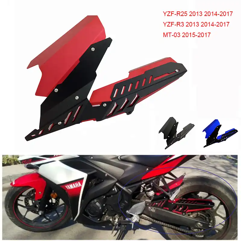 yamaha r3 chain guard