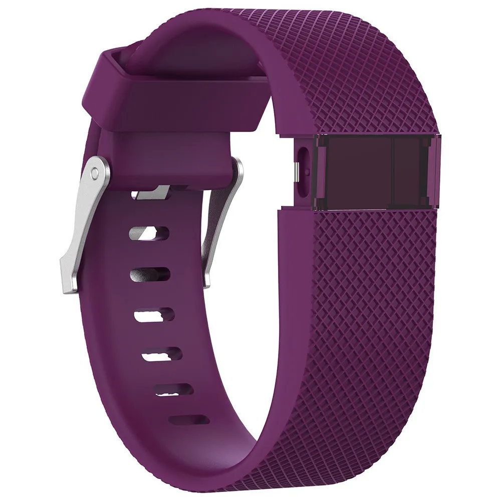 Для Fitbit Charge HR сменный ремешок для часов Силиконовый ремешок для Fitbit Charge HR трекер активности металлическая пряжка наручный ремешок