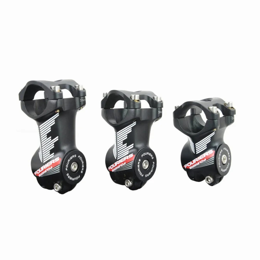 Fouriers Aluminium Mtb Xc Stem 0 Degrees 31.8mm Bar Bore 28.6mm 1 1/8