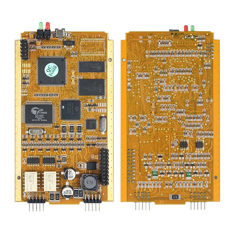 Инструмент для диагностики Renault Can Clip V200 + Reprog V181 AN2131QC Gold PCB V200|Считыватели кодов и
