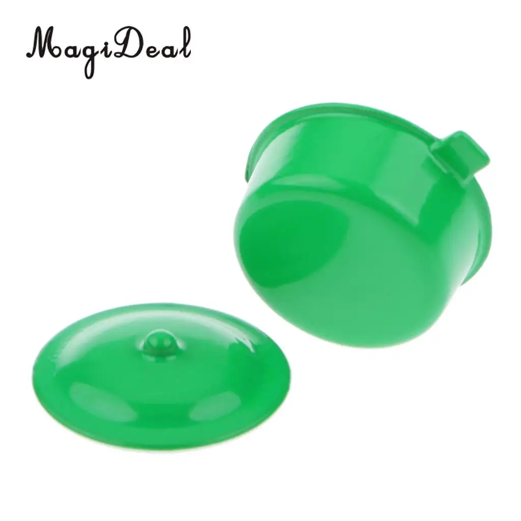 1Pc Alloy 1/12 Dollhouse Miniature Kitchen Kitchenware Utensil Casserole Stock Pot for Dolls House Children Pretend Play Toy
