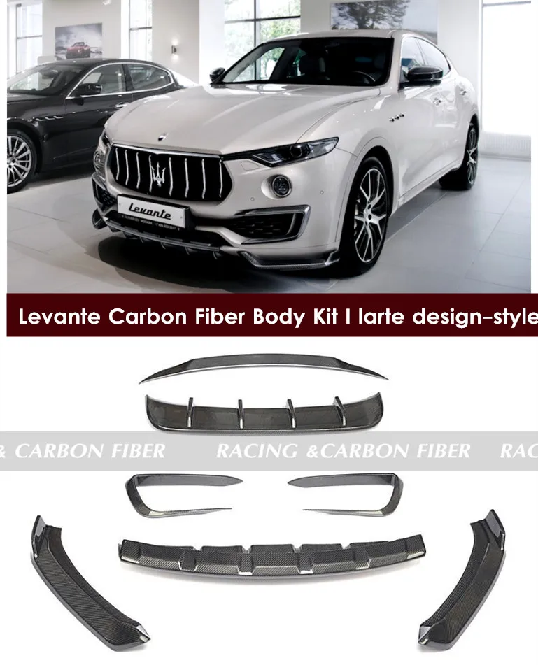 Для Maserati Levante комплект для корпуса из углеродного волокна larte дизайн-Стиль-18