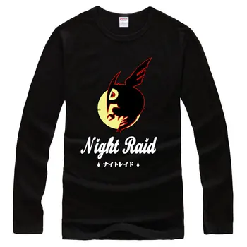 

Fashion T-shirts Pullover Akame ga Kill Night Raid Cotton Raglan Sleeve Tee Shirts Long Sleeves Slim Casual Basic Bottming Tops