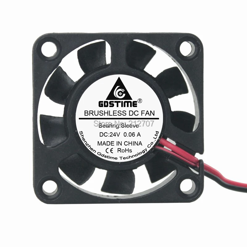 

Factory Price 500PCS DC Fan Manufacturer 24V 2P 4cm 40mm x 10mm 9 Blades 4010
