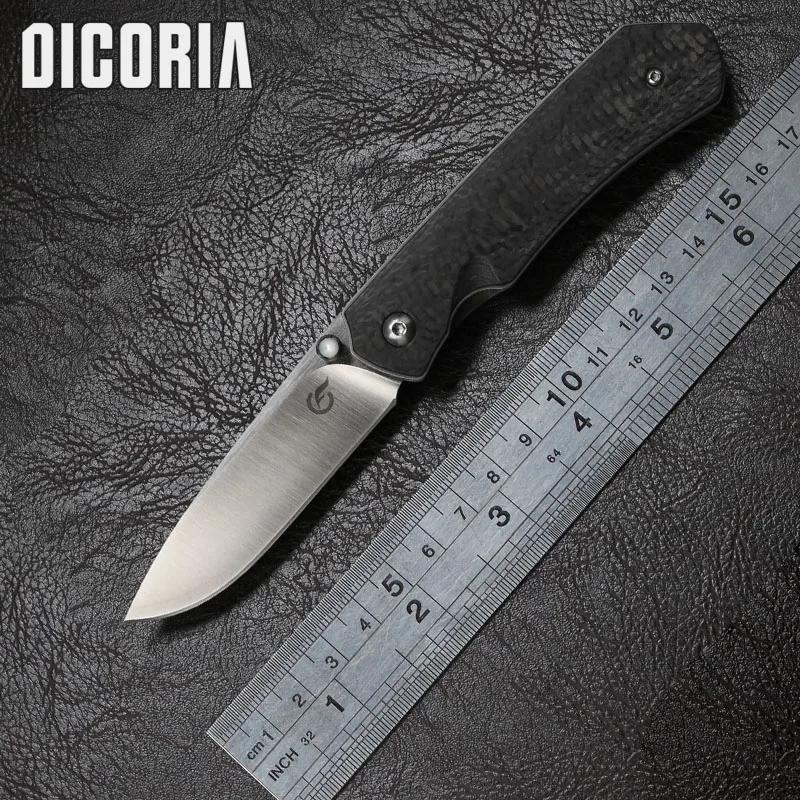 

FENGYELIN Zero break M390 blade TC4 titanium handle Liner carbon fiber tactical knife camping outdoor survival knives EDC tools