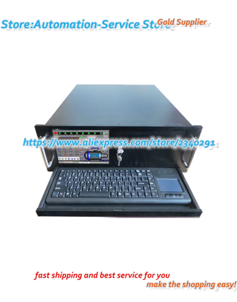 4U Integrated Industrial Server Equipment Chassis With