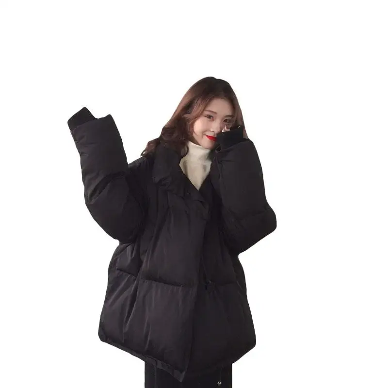 

women coat thick parkas winter women down jacket bread loose clothing preppy chic outerwer winter warm jacket