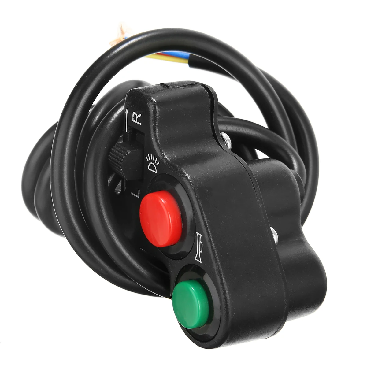 1pc Motorbike Horn Turn Signals On/Off Light Switch 7/8" Dia Handlebars Accessories For ATV Bike Motorcycle Scooter