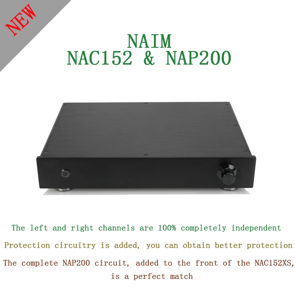 SUQIYA- на основе NAIM NAC152 предусилитель и NAP200 комбинированный усилитель 75 Вт+ 75 Вт 8 Ом 4 Way RCA вход с пультом дистанционного управления