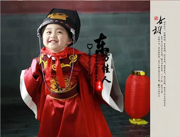 

NvXiang Female Court Officer 2014 Infant Baby Girl Birthday Photography Costume Ancient Chinese Costume for Little Girl 90cmH