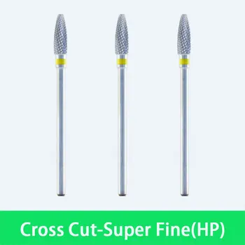 

Hot Sales Cross Cut Super Fine Grit 3pcs - Shank Size 2.35mm Dental Laboratory HandPiece HP Cutter Burs - 801277