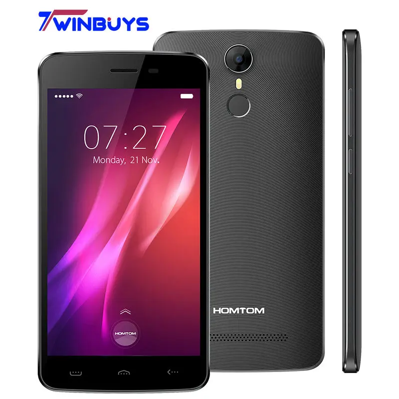 Цена за Оригинал Homtom HT27 Смартфон 5.5 дюймов MT6580 Android 6.0 1 ГБ RAM 8 ГБ ROM 1280*720 8MP 3000 мАч Отпечатков Пальцев ID 3 Г Мобильный телефон Цена за Оригинал Homtom HT27 Смартфон 5.5 дюймов MT6580 Android 6.0 1 ГБ RAM 8 ГБ ROM 1280*720 8MP 3000 мАч Отпечатков Пальцев ID 3 Г Мобильный телефон