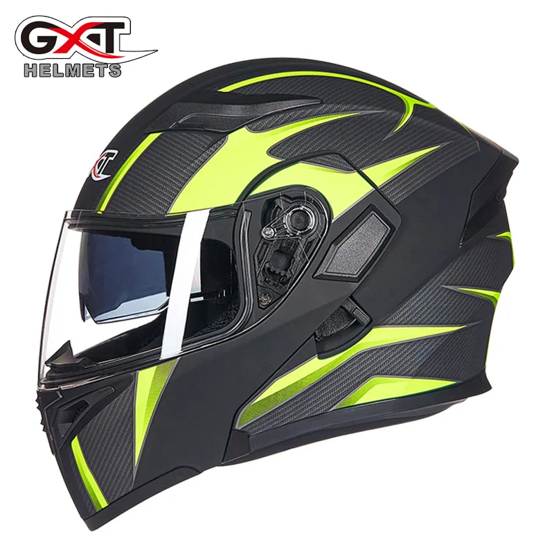 GXT откидной шлем мотоциклетный шлем motos casco capacete модульные шлемы с внутренним солнцезащитным козырьком защитные гоночные шлемы с двойными линзами - Цвет: Model 2