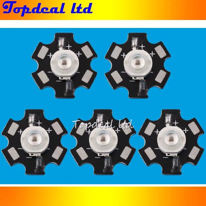 

10pcs 1W 3W High Power LED light emitter, Red, Green, Blue, Yellow, white(neutral White), Warm White, Cool White Colors led