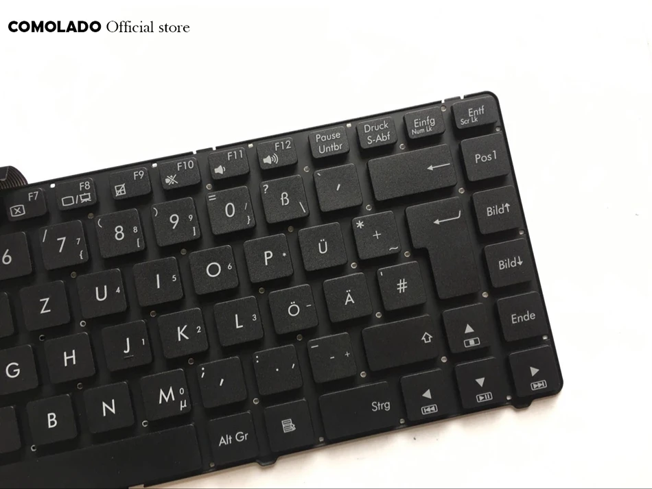 GR Germany Keyboard for Asus N46 N46VZ N46V N46VB N46VM N46JV Black Keyboard  GR layout (2)