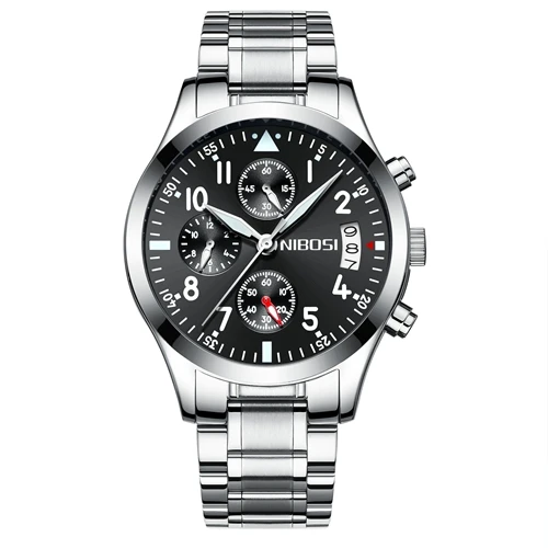 NIBOSI мужские s часы лучший бренд класса люкс водонепроницаемые военные спортивные кварцевые часы мужские наручные часы Relogio Masculino Horloges Mannen - Цвет: D