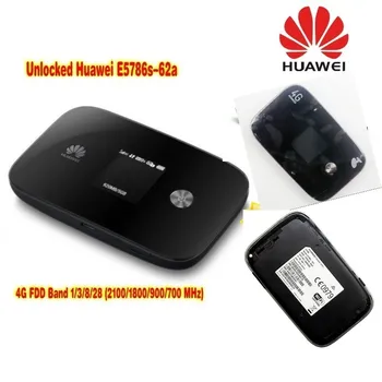 Billig Lot Von 10 Stücke Entriegelte HUAWEI E5786s-62a 4G LTE Advanced CAT6 300 Mbps 4G Tasche WiFi Router Plus 2 Stücke Antenne, DHL Verschiffen