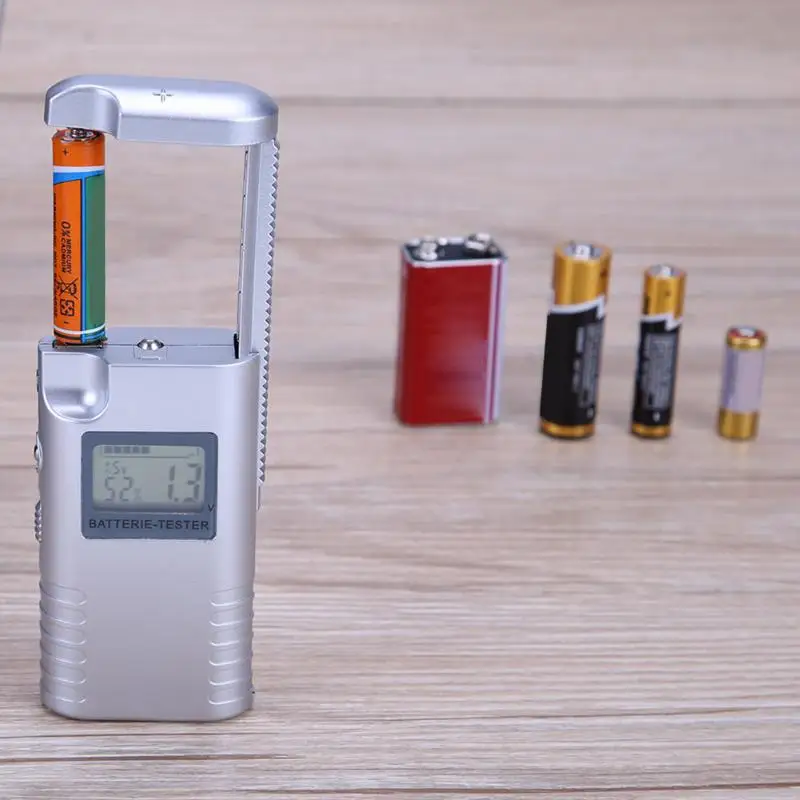 LCD Digital Battery Tester For AA/AAA/9V/No.1/No.2 Battery Test