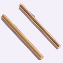 Высококачественная школьная офисная бизнес металлическая латунная школьная гелевая ручка Золотая Ручка высококачественный подарок 692