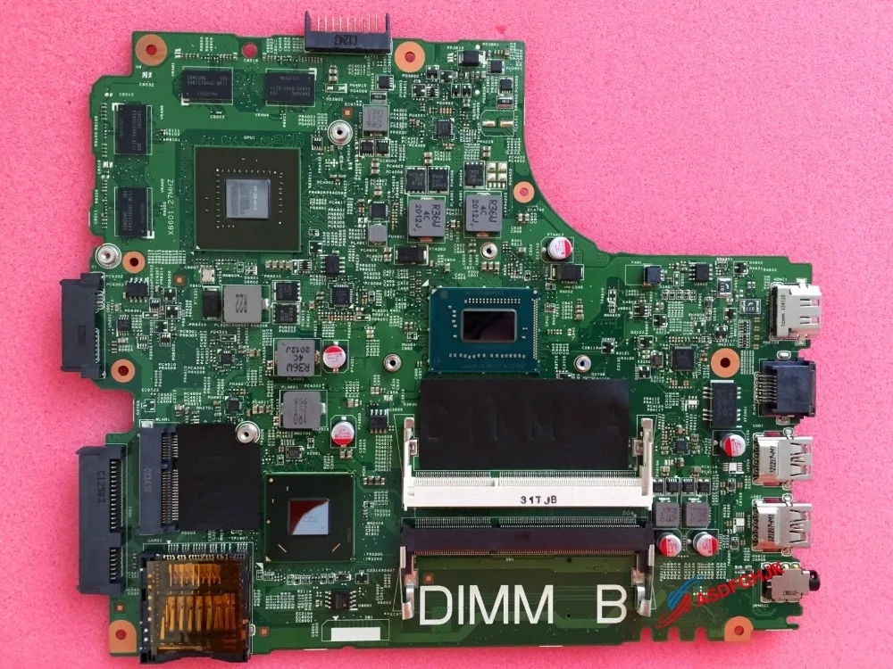 

Оригинальная материнская плата для ноутбука Dell Inspiron 3421 YKN1H 0YKN1H