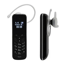 MAFAM BM50 0.66inch mini mobile phone bluetooth earphone Headset bluetooth dialer smallest cell Cellphone GSM Network P485