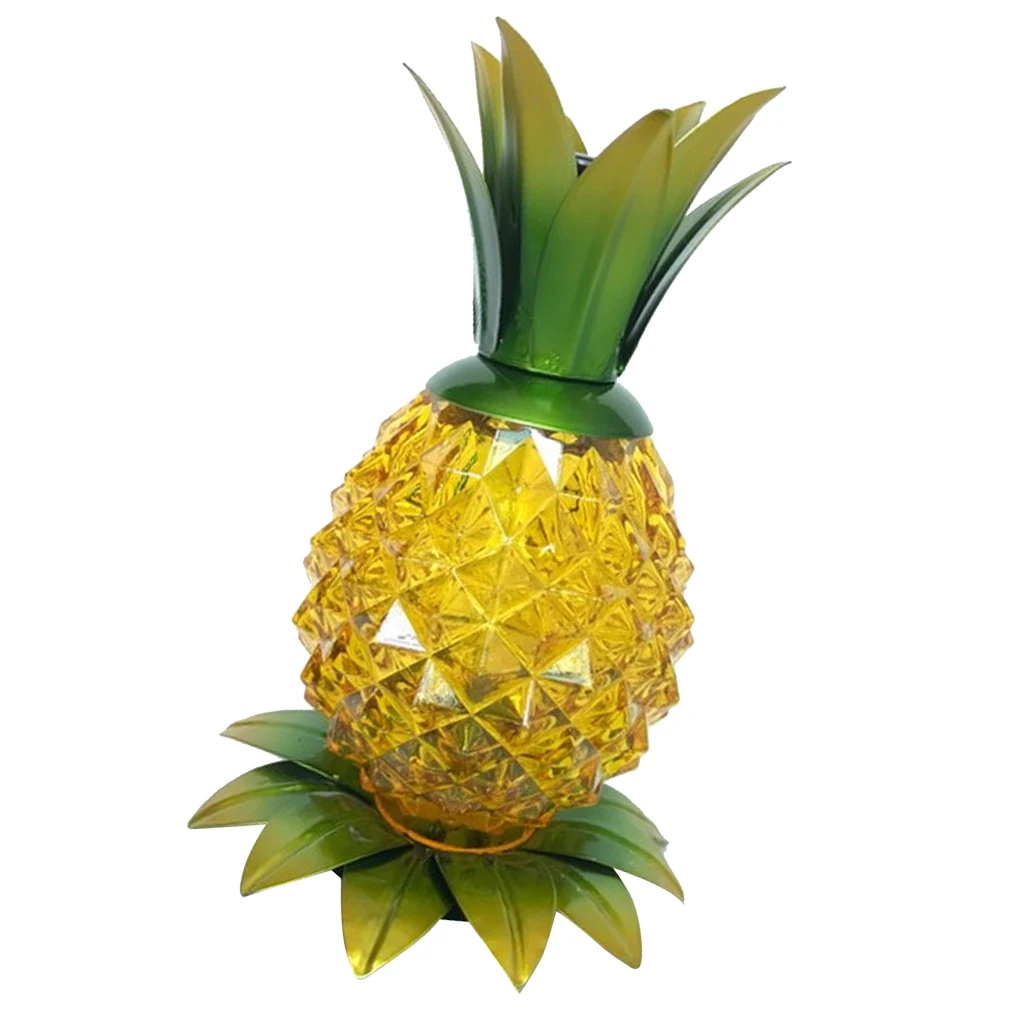 Pineapple Solar-powered LED Lantern Table Light Home Garden Wedding Party Decor Ornament