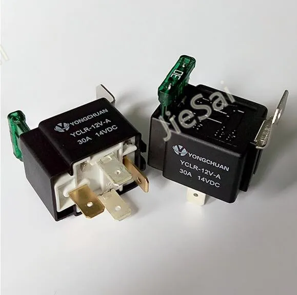 4 Pin 30a 12vdc 24vdc Auto Car Relay Automotive Fuse Relay