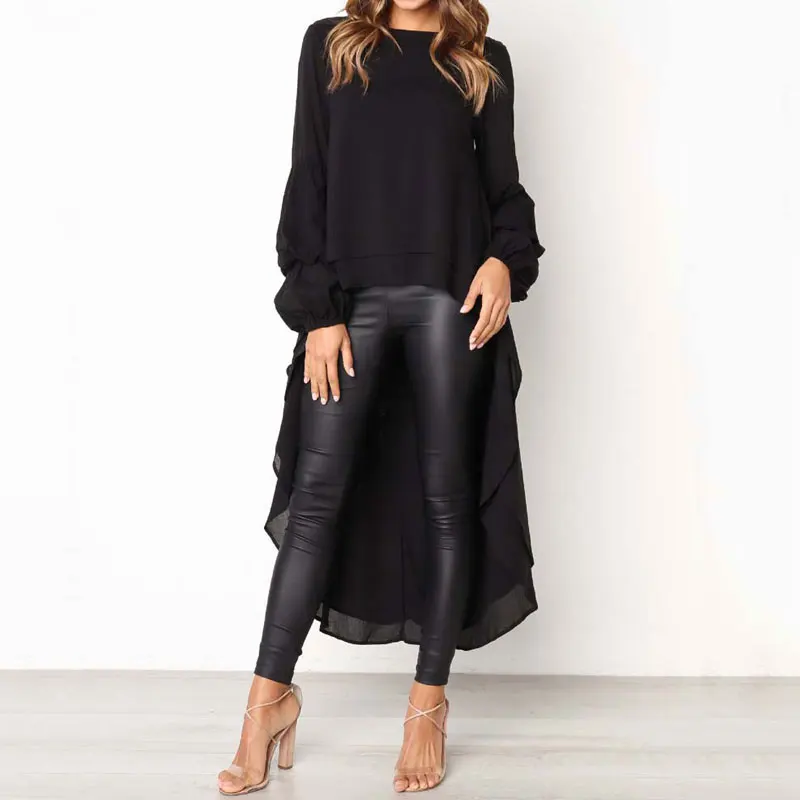

2019 Autumn Long Dress Women Maxi Dress Female Ruffles Long Sleeve Dress Ladies Ladies Plus Size Party Dress For Women 3XL