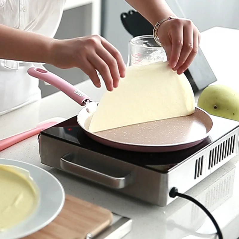 DINIWELL 6 дюймов антипригарная сковорода с покрытием Maifan Камень жареный стейк Сковорода для блинов без испарений использовать для газовая, индукционная плита