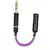 OKCSC HiFi аудио кабель 3,5 мм 2,5 мм 4,4 мм сбалансированный женский мама Кабель-адаптер для мужского выхода папа для SONY усилитель для наушников MP3 - Цвет: 2.5 female-4.4 male